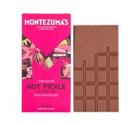Montezuma's Chocolat au lait bio Piment et citron vert 6 x 100 g