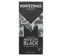 Montezuma's - Chocolat noir absolu 100 % cacao - 100 g (lot de 9)