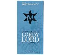 Montezuma's Lordy Lord Dark Chocolate with Cocoa Nibs 100 g (Pack of 4)
