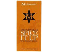 Montezuma's Spice It Up Chocolat Noir au Gingembre 100 g (Lot de 4)