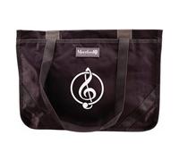 Montford Sacoche pour partitions de musique Premium XL - Noir anthracite - Pour professeurs de musique et professionnels - Bandoulière - Poches pour téléphone, iPad, stylos, papeterie.