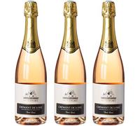 Montfort Crémant de Loire Rosé 75 cl - Lot de 3