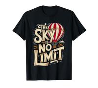 Montgolfière Aventurier Vol en Aéronaute Aventure dans Le T-Shirt