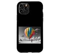 Montgolfière Colorée avec Ovnis Coque pour iPhone 11 Pro