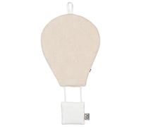 Montgolfière murale décorative en lin beige TU