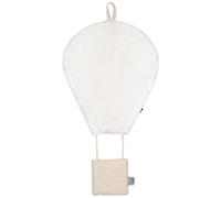 Montgolfière murale décorative en lin écru TU