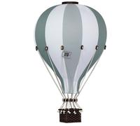 Montgolfière décorative eucalyptus vert