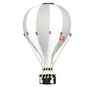 Montgolfière décorative gris clair gris