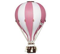 Montgolfière décorative rose - l rose