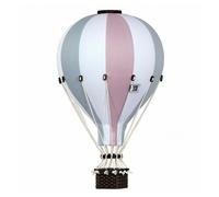 Montgolfière décorative rose mint - m