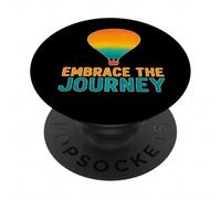 Montgolfière Embrace The Journey PopSockets PopGrip Adhésif
