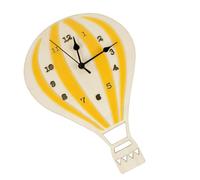 Montgolfière Horloge Murale Décorative en Bois, Silencieuse, pour Maison