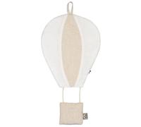 Montgolfière murale décorative en lin beige TU