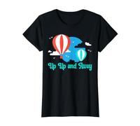 Montgolfière Up and Away T-Shirt Graphique avec Valeur