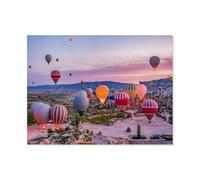 Montgolfières dans Le Parc National，1000 pièces, Puzzle pour Adultes, Jouet d'apprentissage pour Enfants et Adultes（50x70cm）-O86