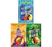Montgomery Bonbon Series 3 Books Collection Set By Alasdair Beckett-King (Murder at the Museum, Death at the Lighthouse & Mystery at the Manor)