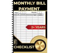 Monthly Bill Organizer: Bill Pay Checklist to keep track of Due Dates and Payments, Pocket Size Log book