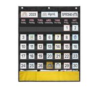 Monthly Calendar For Classroom & Home Kids Calendar Learning With 89 Multiple Colorful Cards
