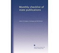 Monthly checklist of state publications