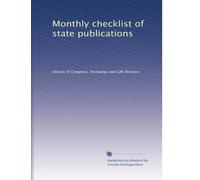 Monthly checklist of state publications (Vol.32)
