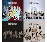 MONTHLY GIRL - MONTHLY GIRL LOONA [ & ] 4th Mini Album [ A / B / C / D ] RANDOM VER. 1p CD+100p Photo Book+3p Photo Card+1p Stickers+1p Calendar+TRACKING CODE K-POP SEALED