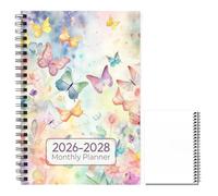 Monthly Organisateur Planner - 2026 2028 Planning Journal Agenda 3 ans Monthly Plan Book | A5 Writing Organizer Notebook For Classmates Family Friends Goal Setting