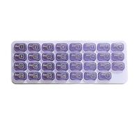 Monthly Pill Organizer Set - 31 Day Portable Medicine Storage System, Daily Medication Container Kit, Travel Home Office Gym Use, Seniors Adults Caregivers Routine Health Management Box