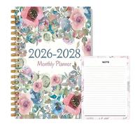 Monthly Planner 2026 2028 - Goal Setting Notebook, Portable Academic Journal | Productivity Planning Book For Work Scheduling Daily Tasks Students Professionals Teachers Executives Home School Office