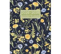 Monthly Planner 2026-2028: Three Years Calendar from January 26 to December 28 - Two Pages per Month || 36 Months Appointment Book with Holidays & Inspirational Quotes || Large Size - Canada Edition