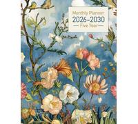 Monthly Planner 2026-2030 Five Year: Five-Year Organizer for Appointments, Goals, and Plans