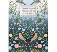 Monthly Planner 2026-2030 Five Year: for Personal and Professional Use