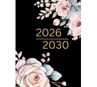 Monthly Planner 2026-2030: Five Years Calendar with Canada Holidays/Large Organizer from January 2026 to December 2030/Black Hard Cover