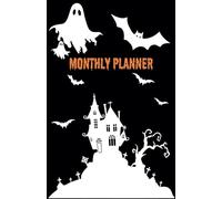 Monthly Planner: pooky-Themed 3 with Goal-Setting, Habit Tracker, and Undated Layout | 5.5 x 8.5 in, Ideal for School, College, Office, and Work