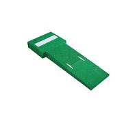 VEVOR Monticule de lancement de 195 cm, monticule de lanceur de baseball portable avec poignée de transport, gazon en PP anti-décoloration et planche en bois, pour entraînement intérieur extérieur