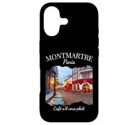Montmartre Paris Café Culture Parisien Lifestyle Touriste Coque pour iPhone 17