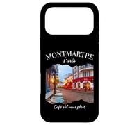Montmartre Paris Café Culture Parisien Lifestyle Touriste Coque pour iPhone 17 Pro Max