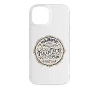 Montmartre París Francia Histórico Quarante Depuis 1133 Coque pour iPhone 14
