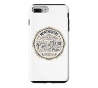 Montmartre París Francia Histórico Quarante Depuis 1133 Coque pour iPhone 7 Plus/8 Plus