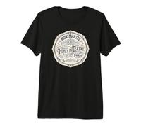 Montmartre París Francia Histórico Quarante Depuis 1133 T-Shirt Haut de Gamme