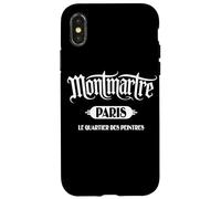 Montmartre Paris Le Quartier des Peintres Coque pour iPhone X/XS