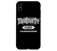 Montmartre Paris Le Quartier des Peintres Coque pour iPhone XS Max