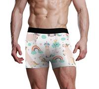 MontoJ Boxer extensible pour homme Motif licorne - - M