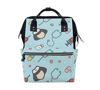 MontoJ Canne de marche Échomètre Infirmière Sac de voyage Campus Sac à dos