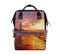 MontoJ Clouds Dawn Dusk Road To Sea Canvas Sac de voyage Campus
