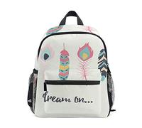 MontoJ Dream on Feather Sac de voyage Sac à dos scolaire