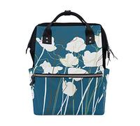 MONTOJ Figurine de bâton en toile Violet Sac de voyage Campus Sac à dos