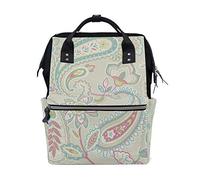 MontoJ Holden Décor Indira Paisley Papier Peint en Toile Sac à Dos de Voyage Campus