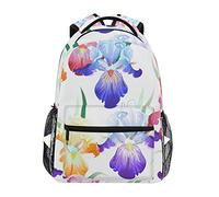 MONTOJ Iris Flower Sac à Dos de Voyage Campus
