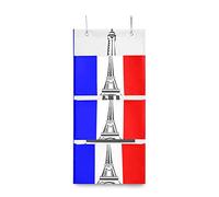 MONTOJ Paris Tour Eiffel Organiseur de porte pour salle de bain
