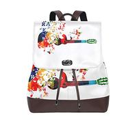 Montoj Sac à Dos coloré Motif Guitare avec Papillons